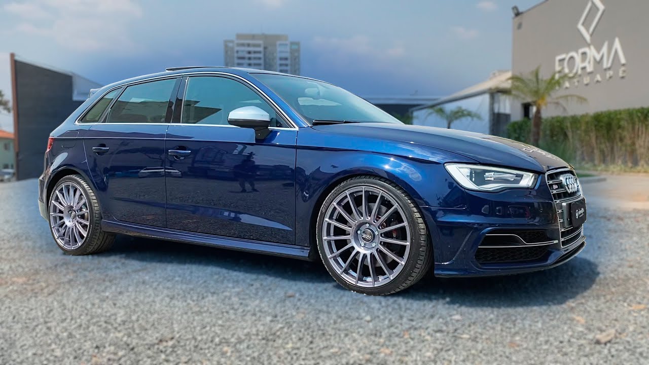 MONTEI AS RODAS OZ PRATA NA AUDI S3!!! O RESULTADO FICOU ANIMAL!!! 😍😱