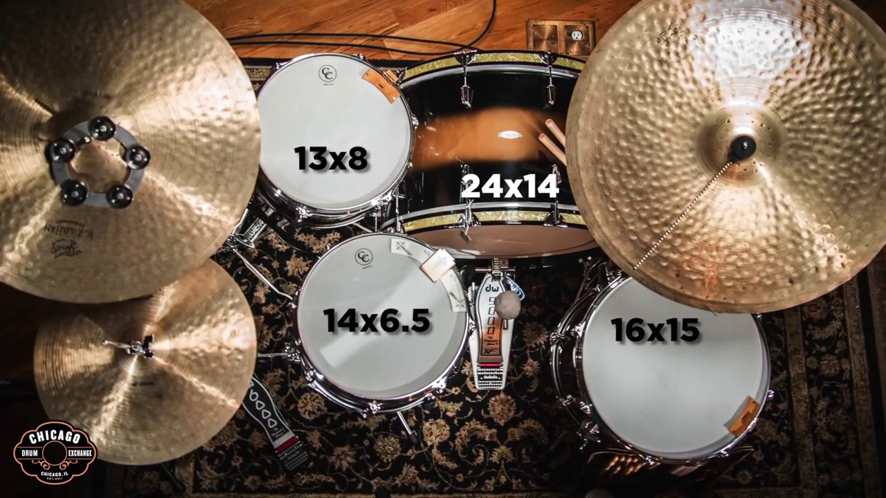 Graham Hopkins plays a C&C kit at Chicago Drum Exchange