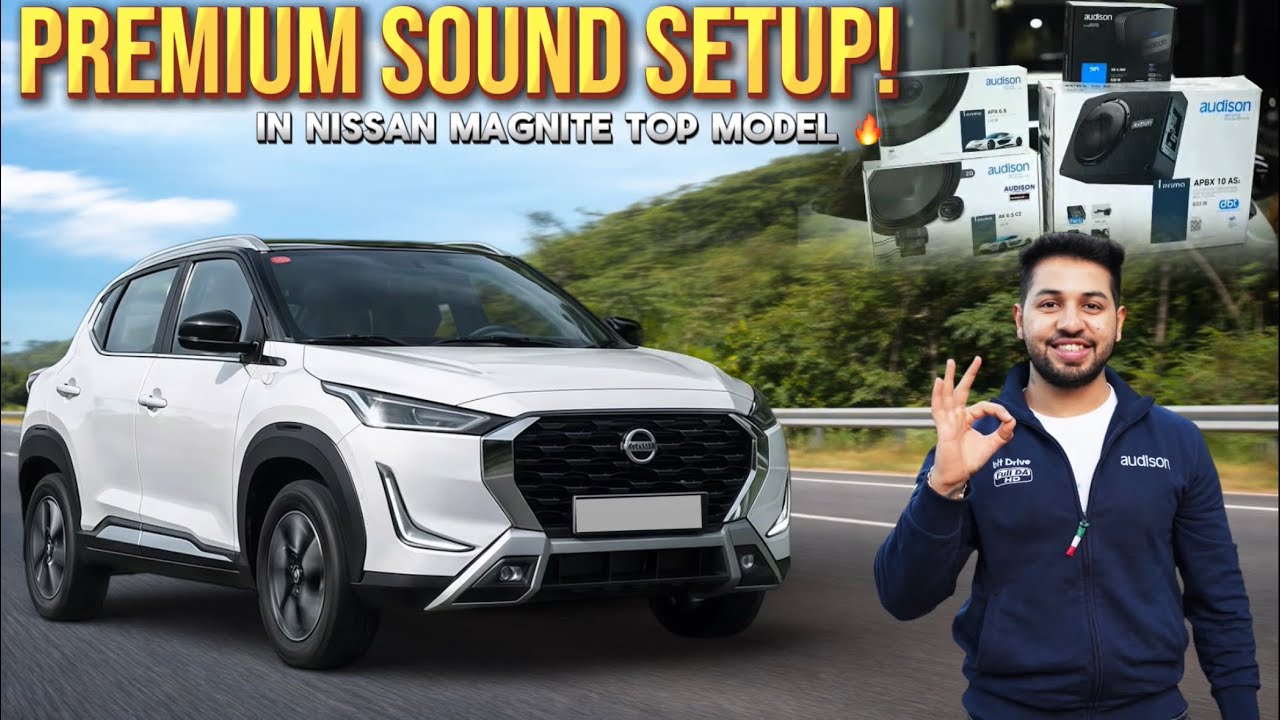 NISSAN MAGNITE With Premium Audio Setup🔥 | Best Sound System for Your Car😱| Professional Car Audio✅