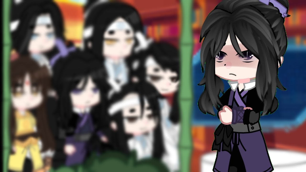 Past MDZS react to Wei Wuxian||WangXian||Gacha club||[1/1]||Scarlet_x.