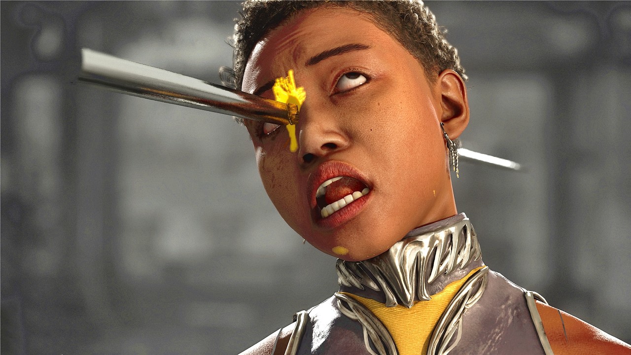 MK1 - All Fatalities on Cyrax Outworld Menagerie