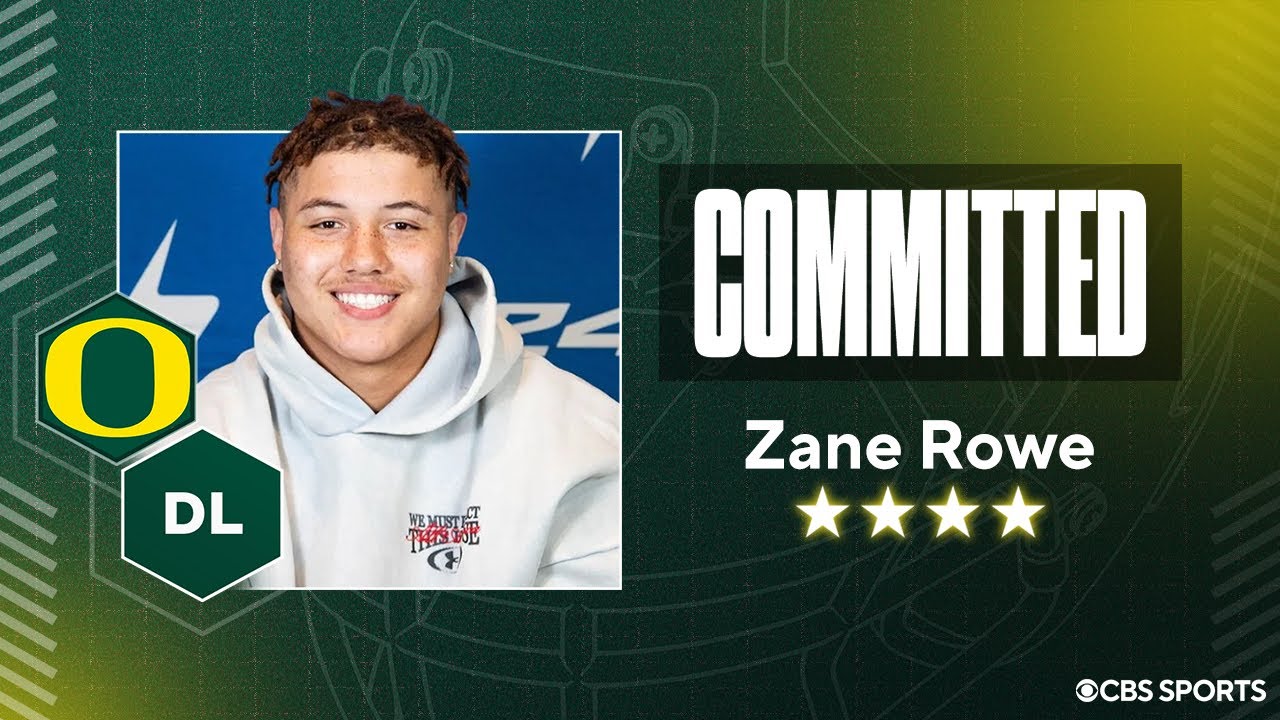 LIVE: 4-star DL Zane Rowe Set to Announce Commitment | No. 9 DL in the Class of 2027