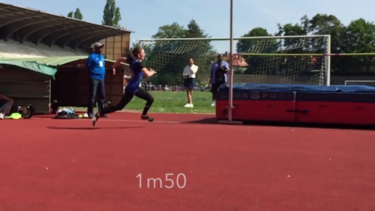 Marie Ponsardin - 1m50 - saut en Hauteur benjamine