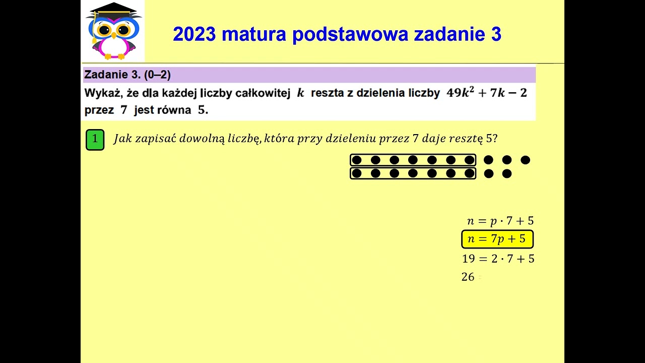 03 PP 2023 Matura matematyka poziom podstawowy, termin dodatkowy, czerwiec, zadanie 3. Wykaż, że.