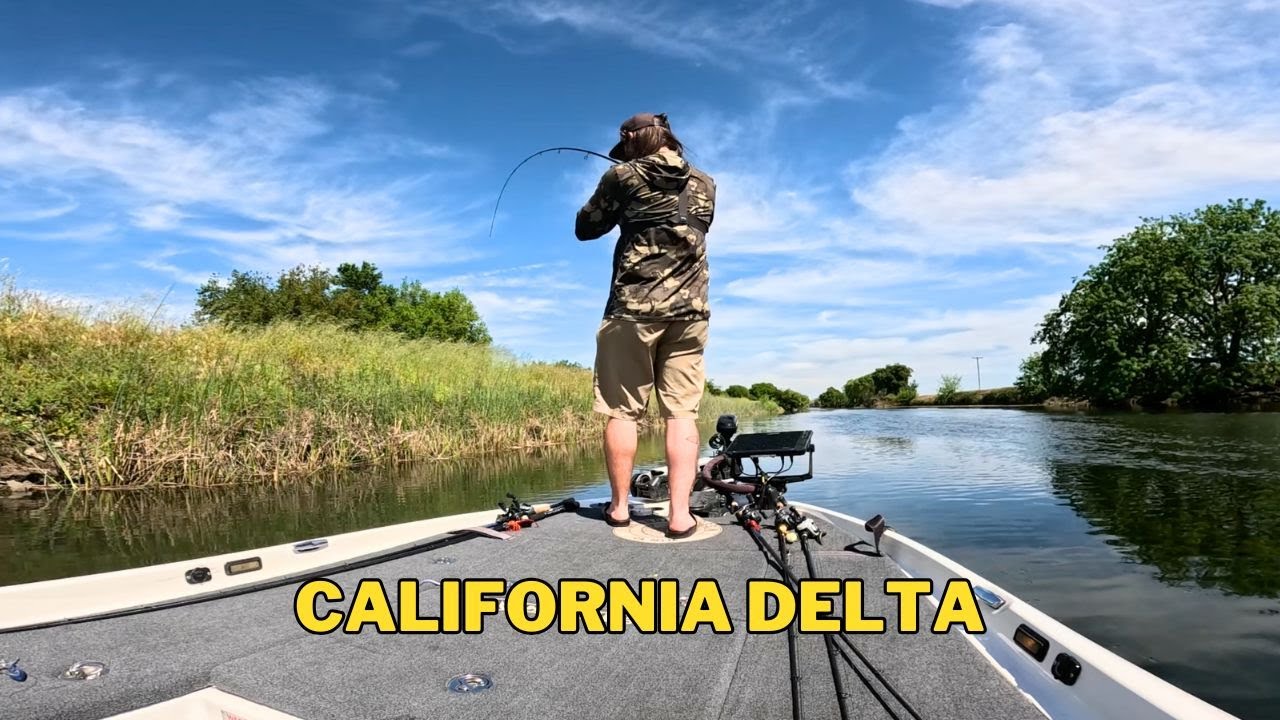 Running around the River - California Delta Bass Fishing