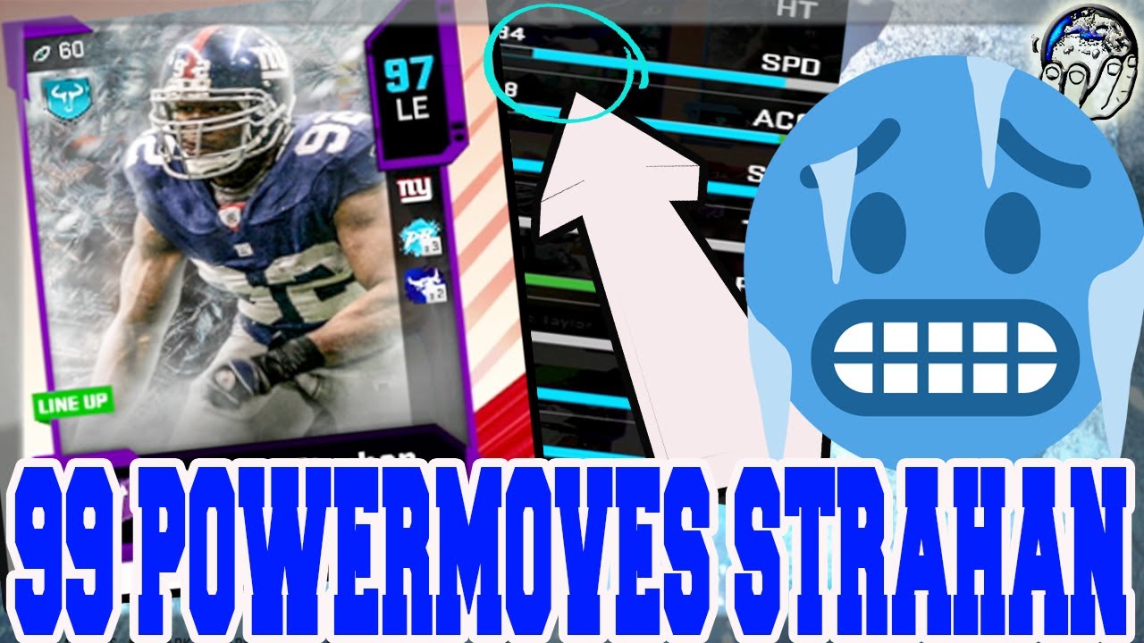 99 POWERMOVES MICHAEL STRAHAN CREATION! (BONUS FREE DEFENSIVE TEAM BUILDING TIPS) MUT 20 TIPS