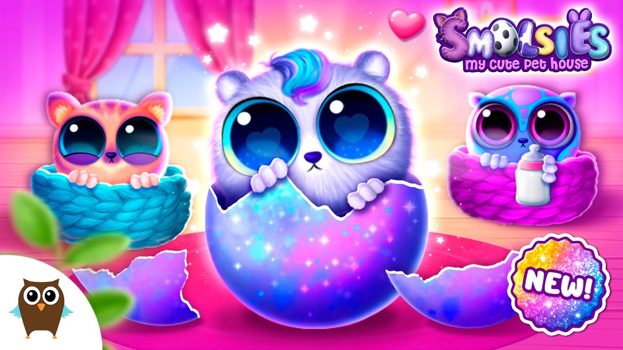 New Smolsies Update 💚 New Pets 💜 Smolsies - My Cute Pet House | TutoTOONS