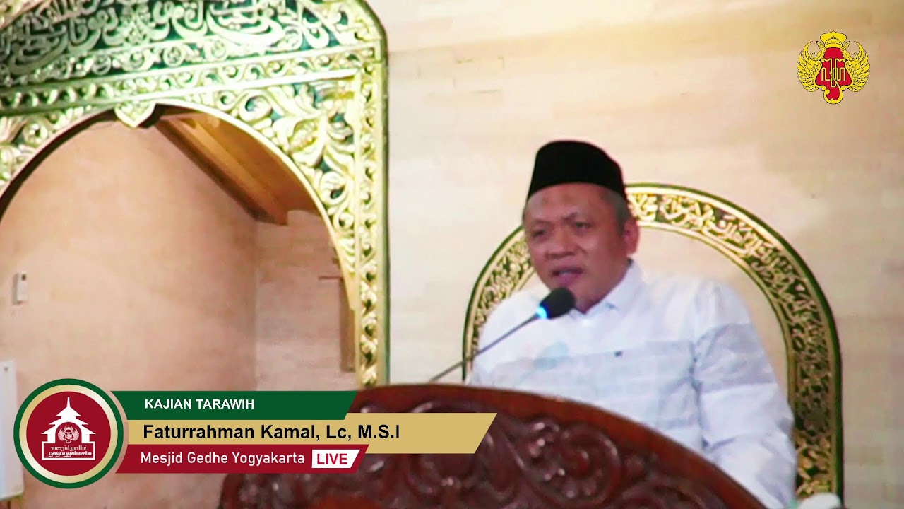 KAJIAN TARAWIH | Faturrahman Kamal, Lc, M.S.I