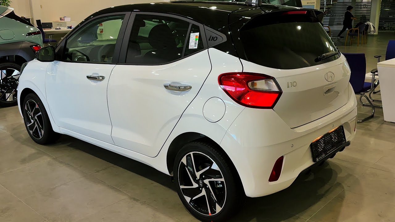 Hyundai i10 2024 года — смелый и спортивный дизайн