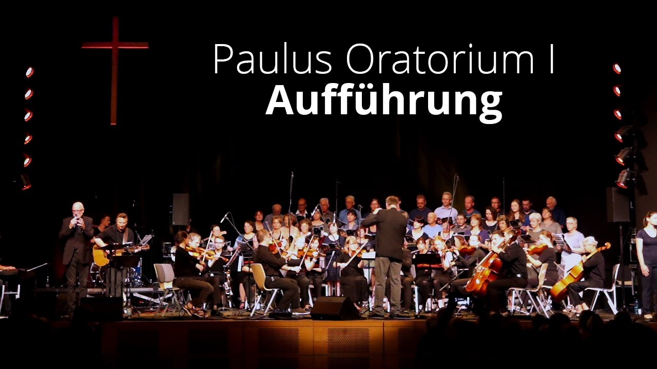'Paulus Oratorium I' Aufführung bei der Allianz Konferenz in Bad Blankenburg mit Siegfried Fietz
