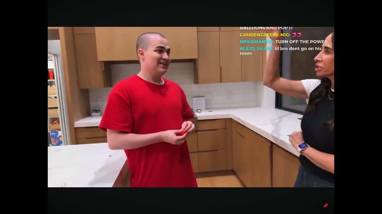 Watching steak prank Cruz 