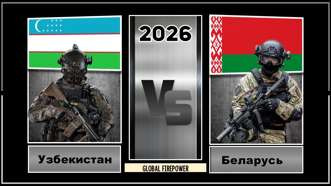 UZBEKISTAN vs BELARUS Comparison of Military Power and Economies of the Countries in 2026