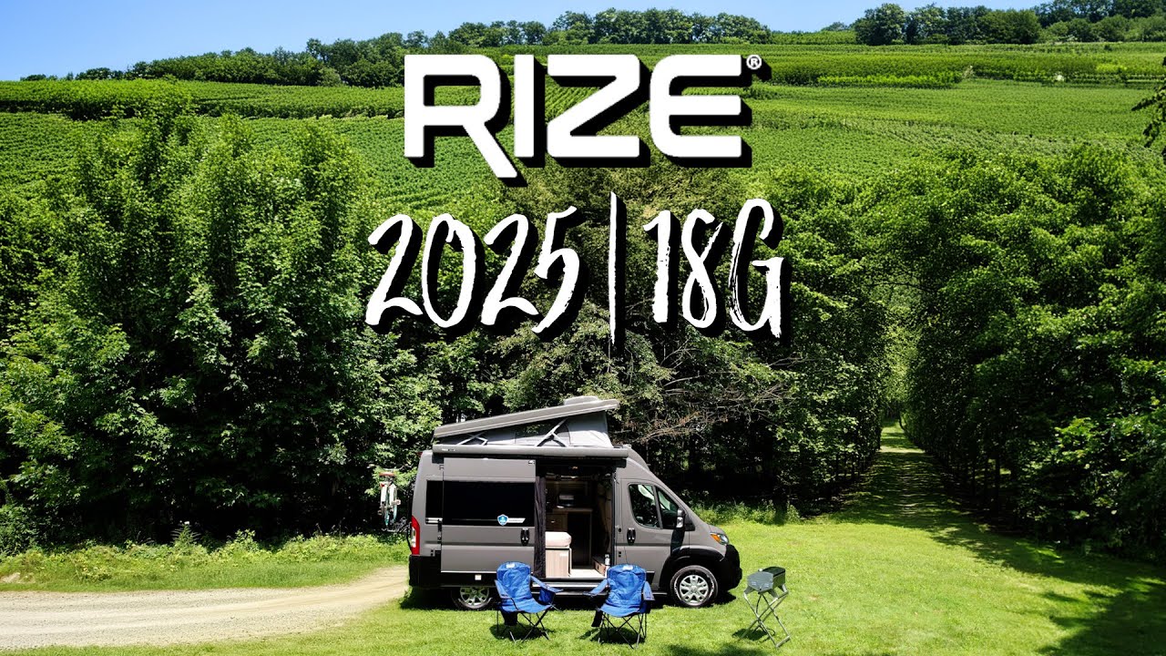 Rize 18G 2025 года | Маленький кемпер | Pop Top | Обзор автодома