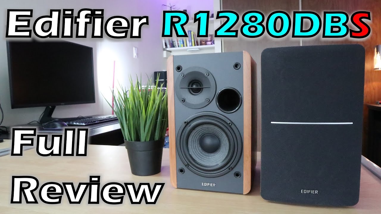 Edifier R1280DBs speakers full review & sound test with Soundfield Spacializer on & off