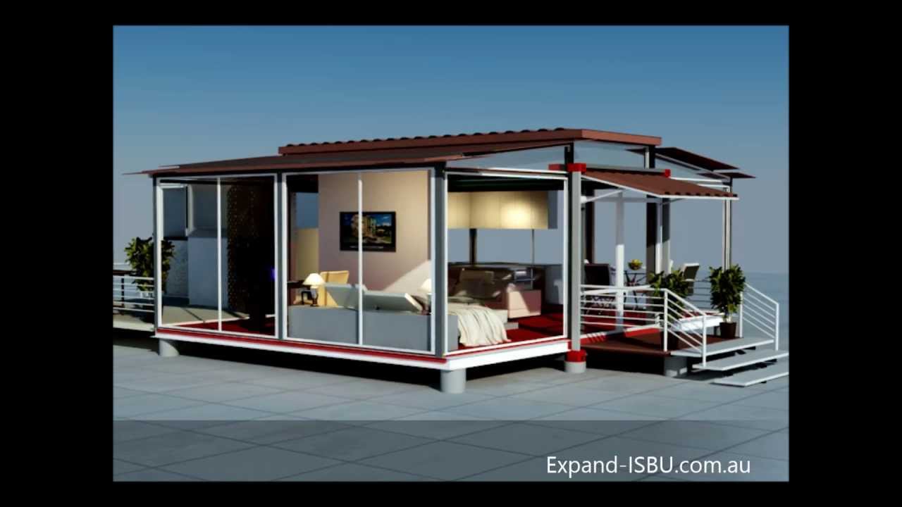 Mobile home - EBS block-expandable building system block