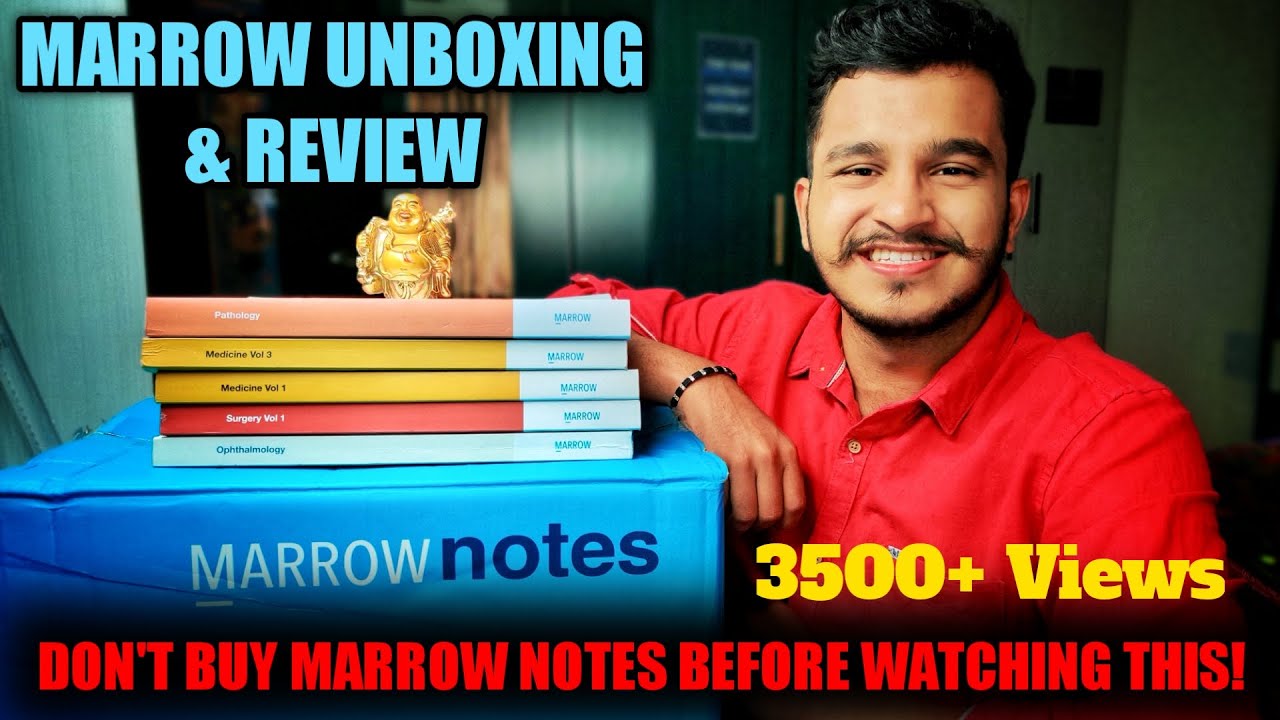 Marrow Edition 5 Notes Unboxing & Review | HONEST REVIEWS for NEET PG NEXT Preparation
