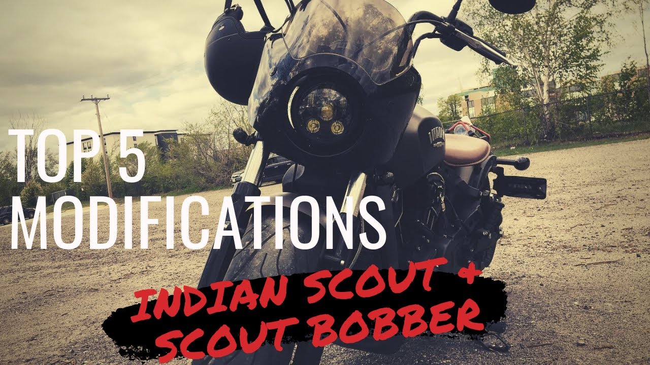 Top 5 mods for Indian Scout / Bobber