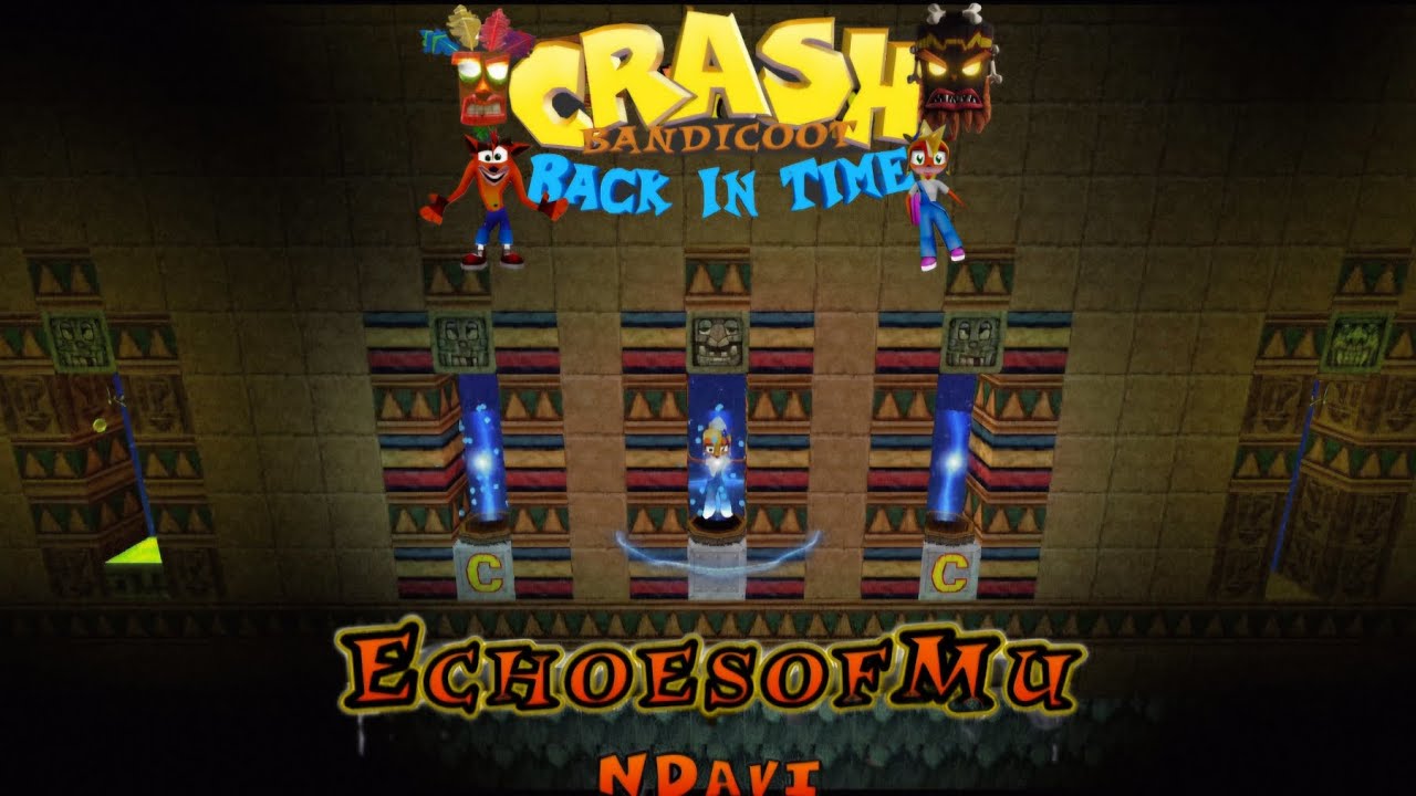 Crash Bandicoot - Back In Time Fan Game: Custom Level: Echos Of Mu By NDavi