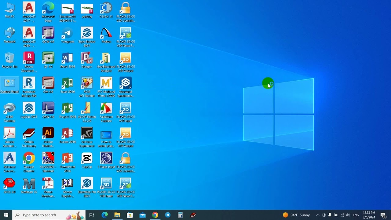 How to install plaxis 2D V20