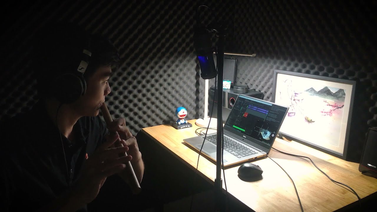 LÀ TỰ EM ĐA TÌNH《是我在做多情种》Cover sáo trúc A4