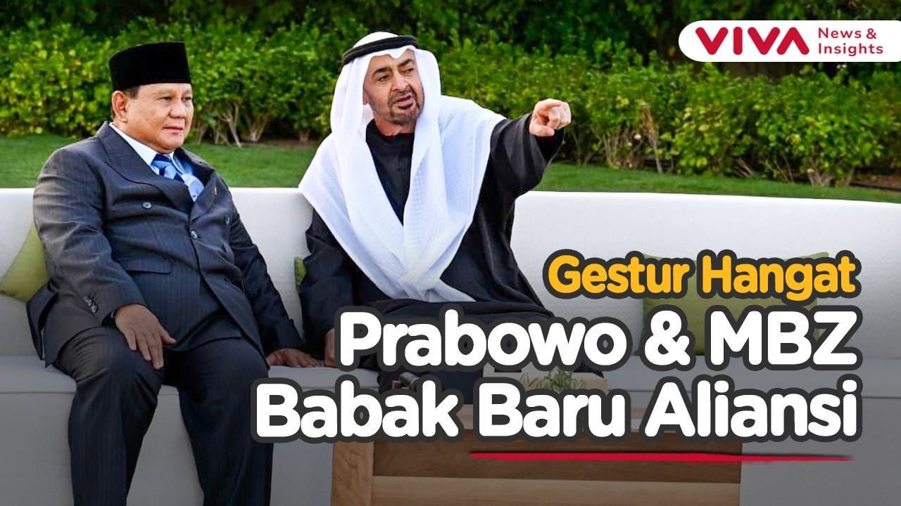 Hasil Pertemuan Empat Mata Prabowo-MBZ: Sinyal Aliansi Besar RI–UEA