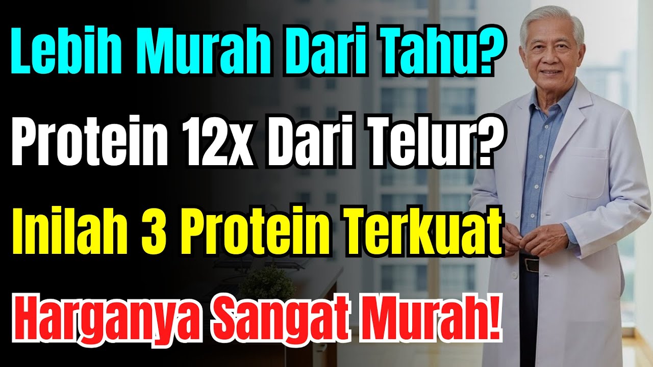 12x Lebih Hebat dari Telur! 3 Protein Ajaib Cegah Otot Menyusut untuk Lansia Panjang Umur