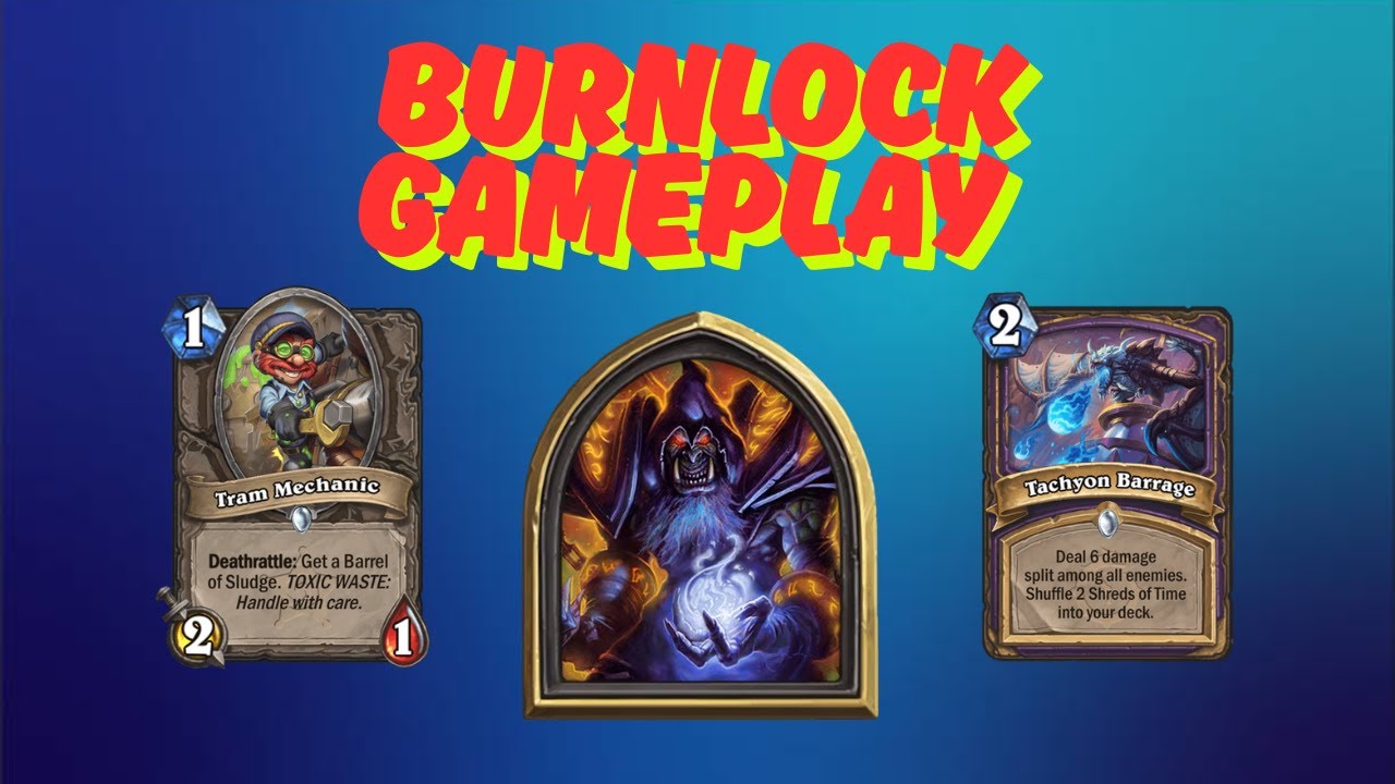 Unlucky Burnlock Gameplay | Wild Hearthstone