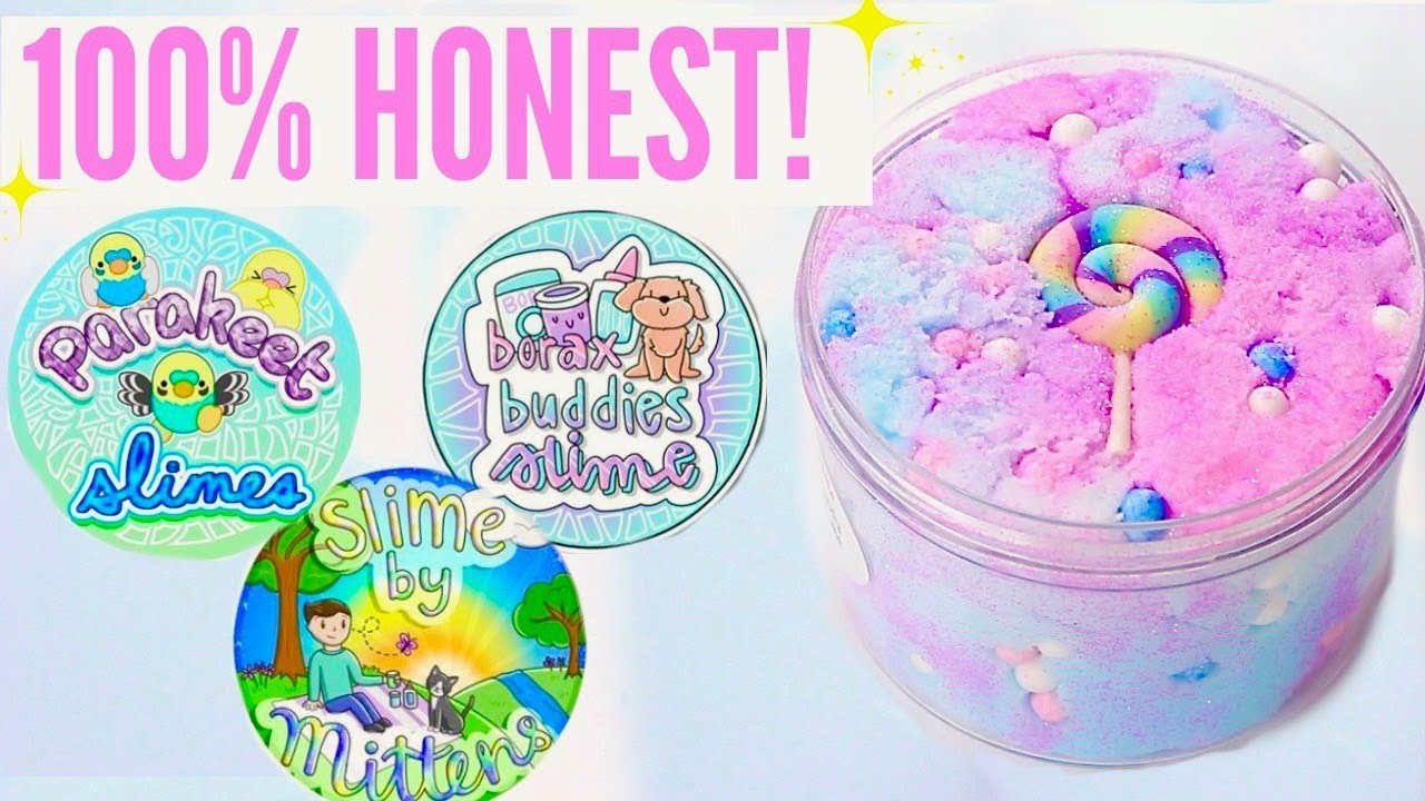 #AD 100% HONEST Famous+ Underrated Instagram Slime Shop Review ParakeetSlimes US/UK Package Unboxing