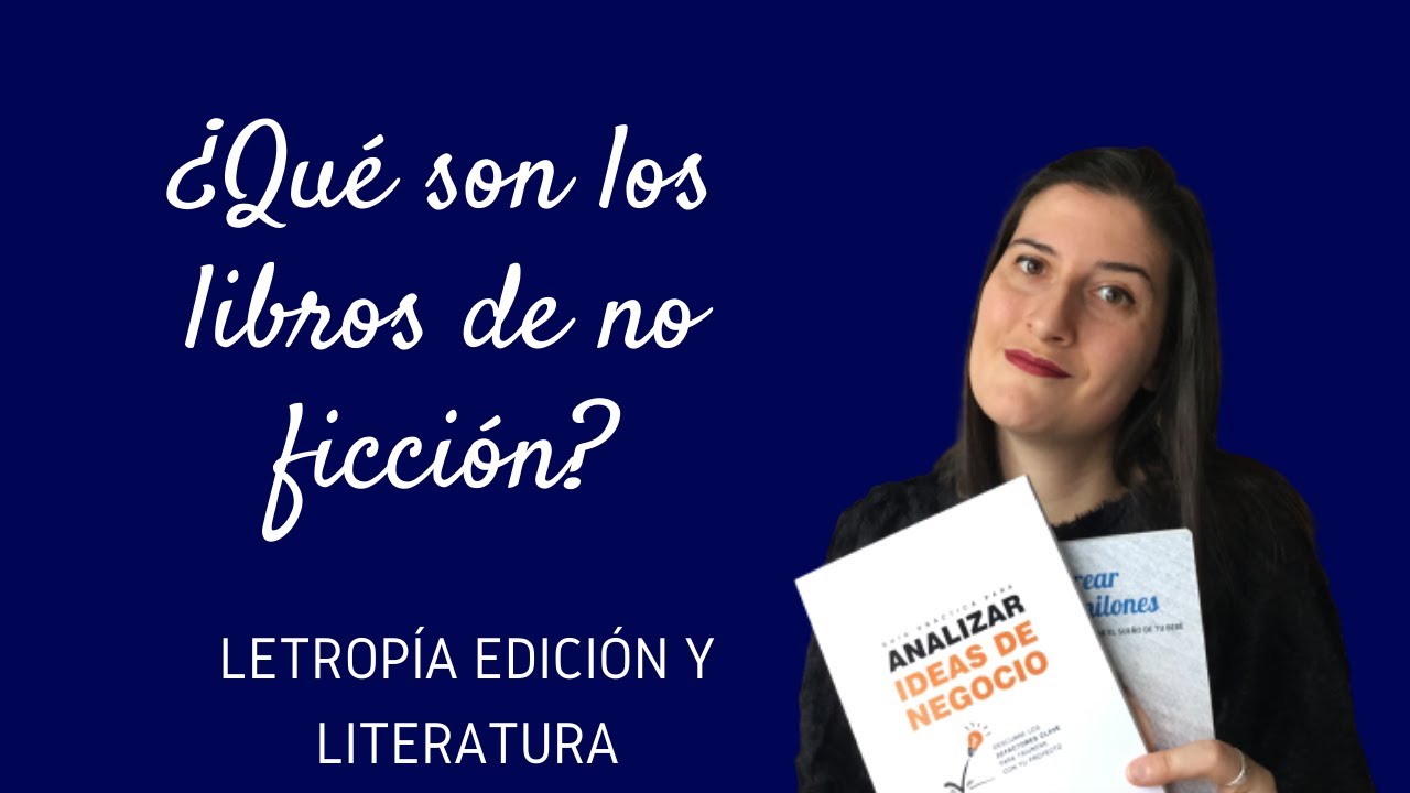 Qué son los LIBROS de no ficción