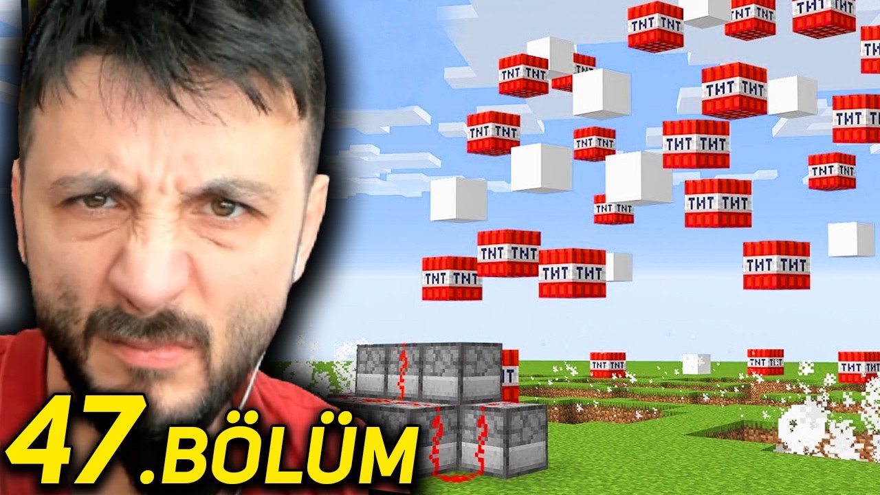 500 TNT ile İNTİKAM 😡 MİNECRAFT 2026 - 47.Bölüm