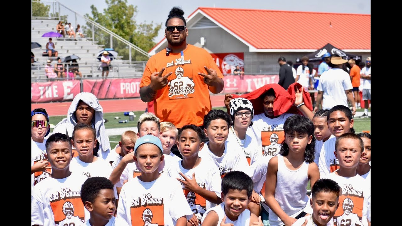 Mic&rsquo;d Up with Siaki Ika at his 2nd Annual Free Youth Football Camp 2024!