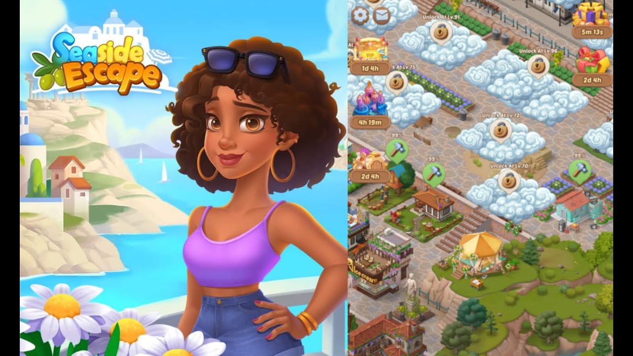 Seaside Escape |  Level 68-69 Part 74  🏝🏖