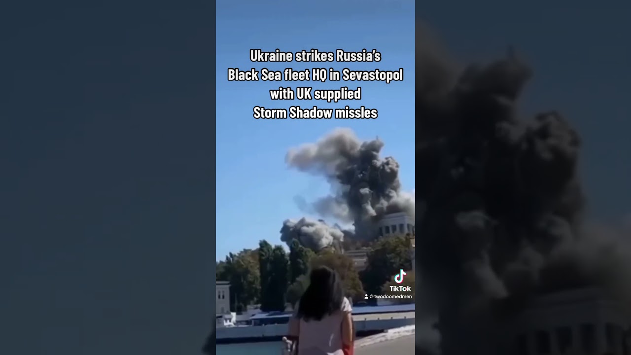Ukraine Strikes Russia&rsquo;s Black Sea Fleet HQ in Sevastopol