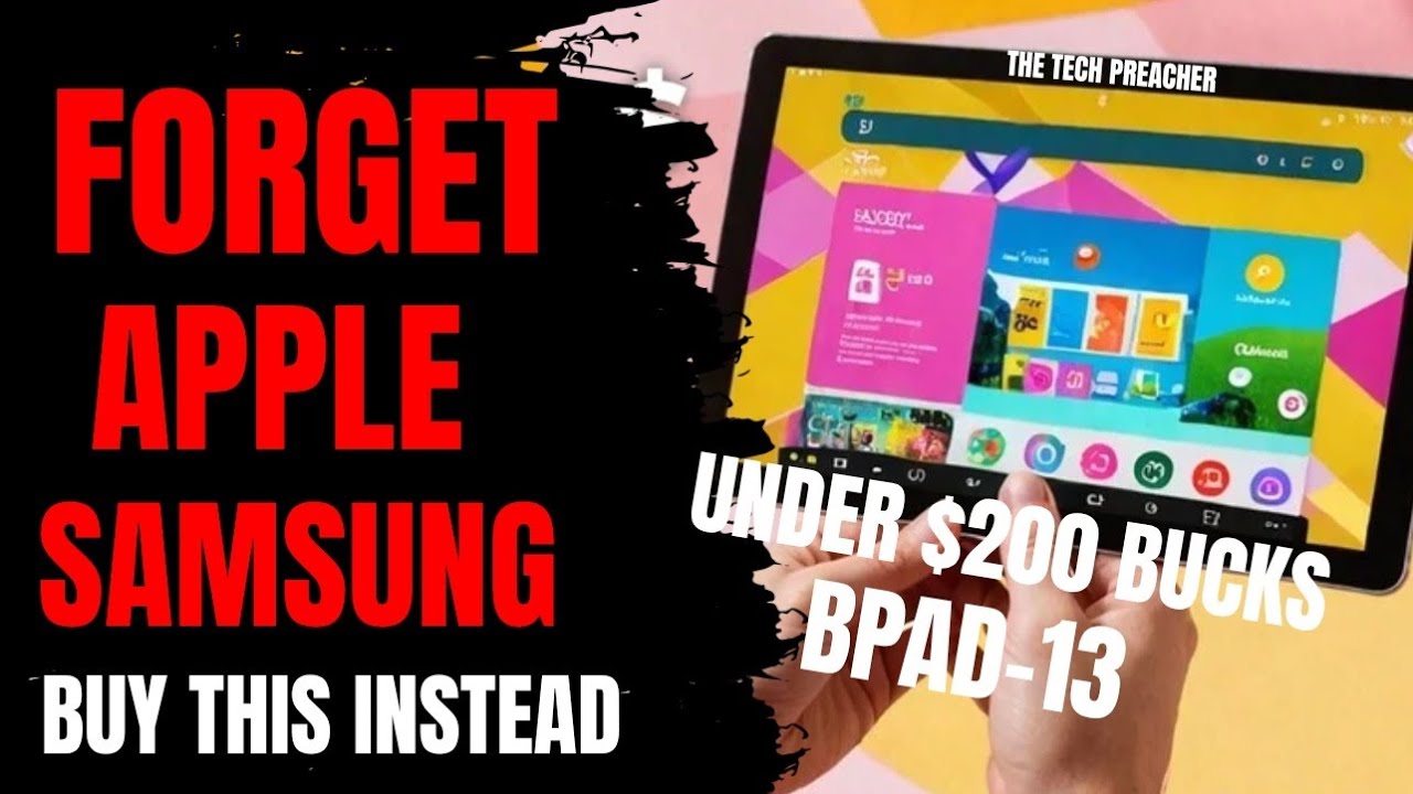 Apple iPhone, Galaxy Tab КТО?? | Планшет BNCF Bpad 13 стоит МЕНЕЕ 200 долларов