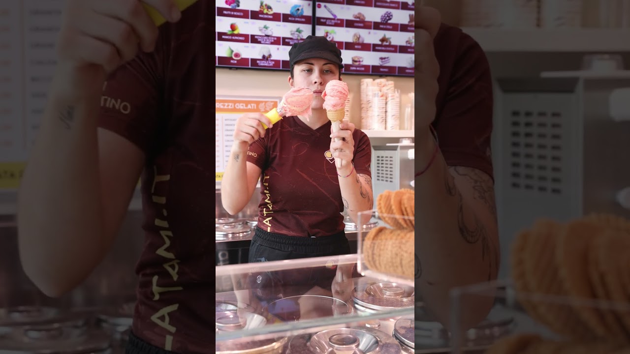 🎥✨ Creare un cono perfetto da Gelatami
