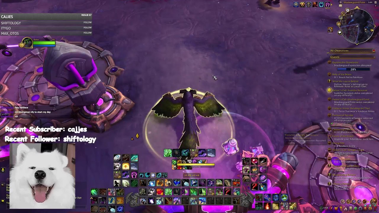 Finishing side quests and random hc dungs.🍃 Resto Druid 🍃