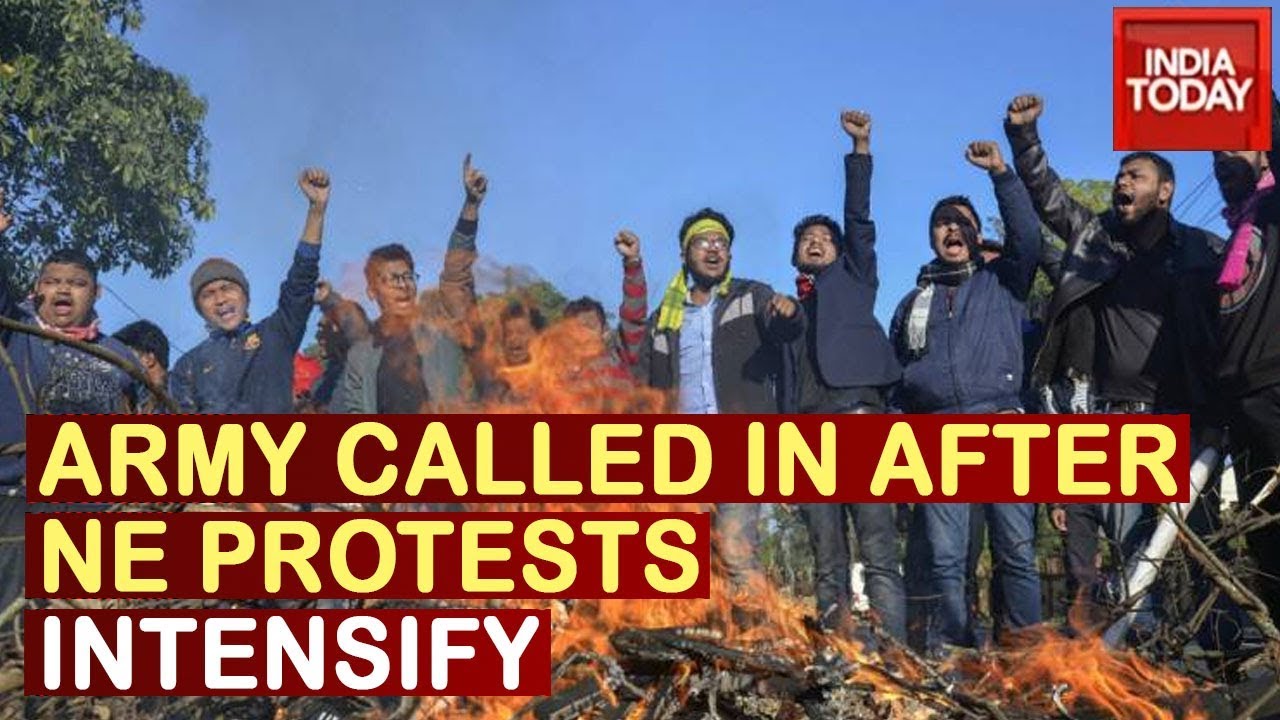 North East Protests : Army Called In After Protests Intensify In North East Over CAB