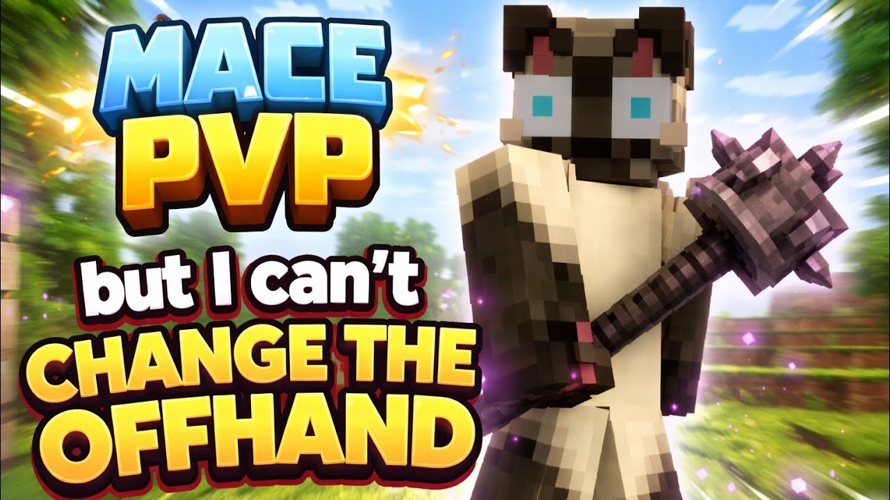 Can't change offhand challenge in Mace PvP!