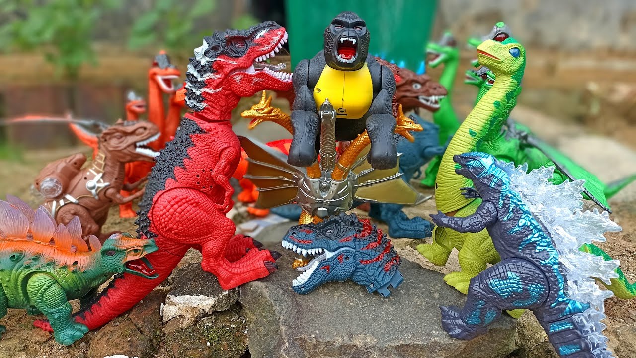 Dinosaurus Jurassic World Dominion: t-rex 🦖/ Brachiosaurus/ KingKong/ Godzilla/ Gorilla/ Kinggidorah