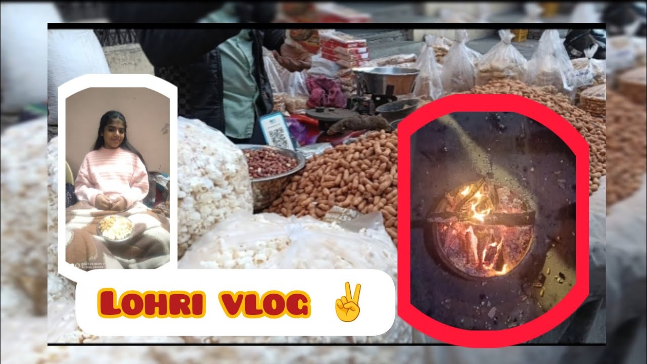Lohri vlog ✌️!| Nani ke ghar gye aur maasi ke #lohrivlog #rathorediary