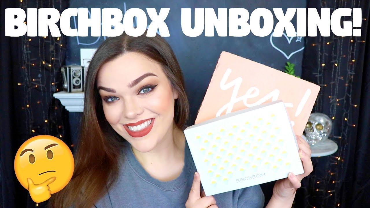 BIRCHBOX UNBOXING! | GOOD OR BAD? | Birchbox May 2018 Unboxing & Try On (Kind Of)