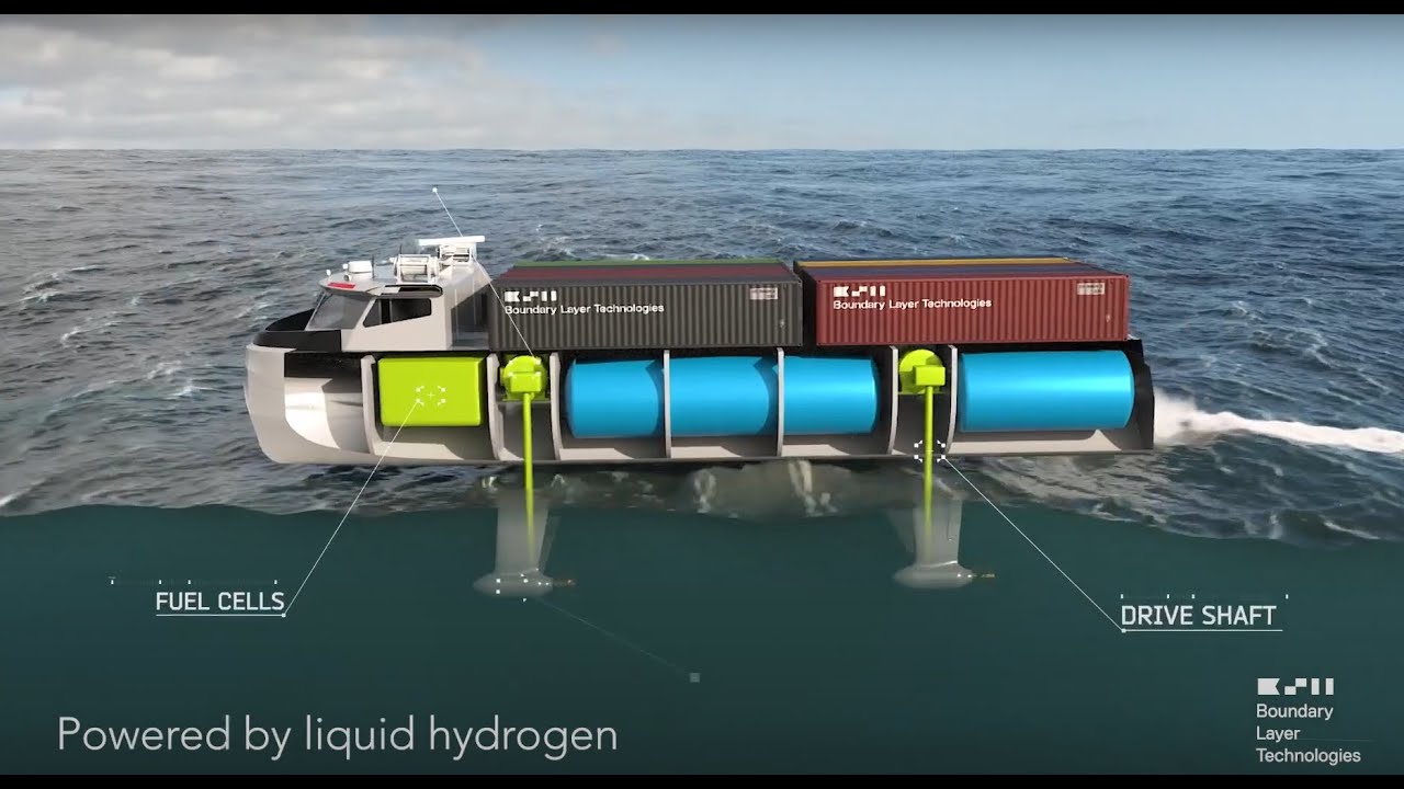 Argo: zero emission high speed cargo ship