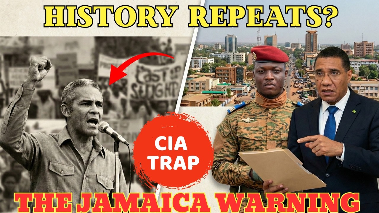 THE CIA TRAP: Why Jamaica is Praying Traoré Doesn't Make Michael Manley's Mistake