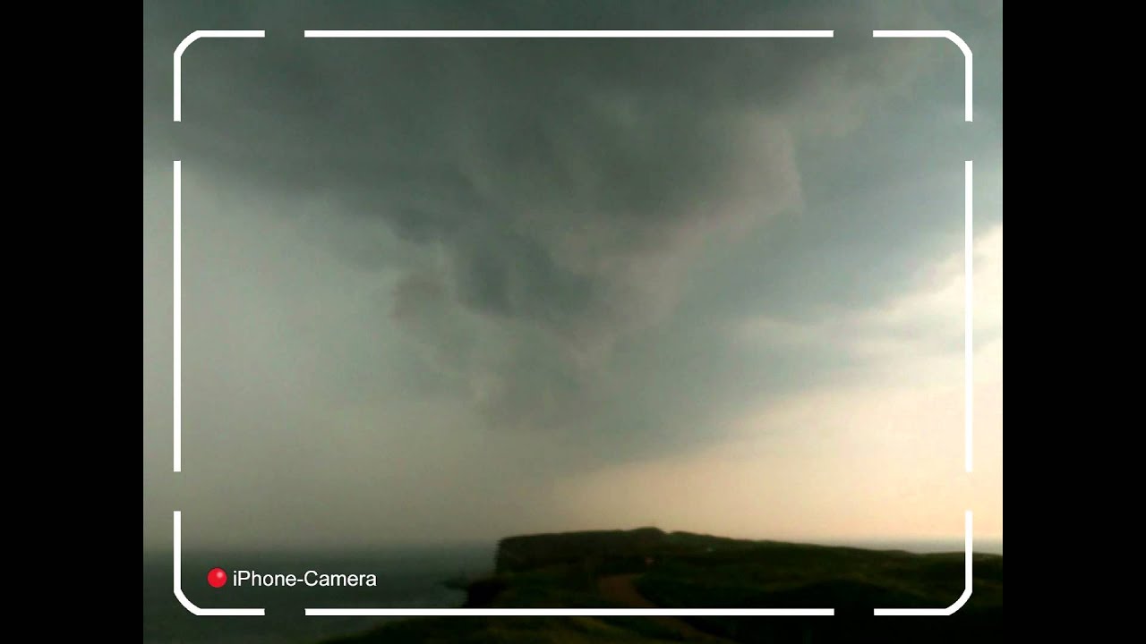 Helgoland Unwetter 26.08.2011