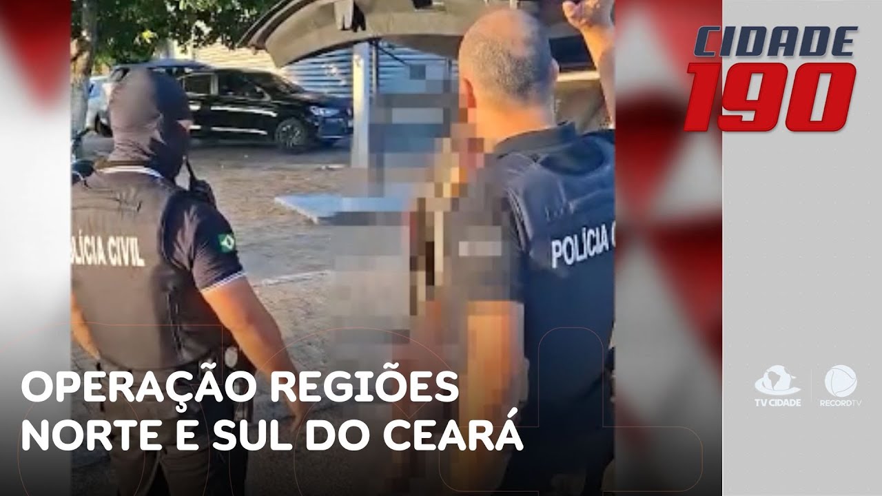 Polícia cumpre mandados de prisão contra suspeitos de crimes no interior do Ceará | Cidade 190