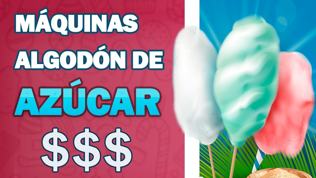 ¿Cómo VENDER Algodón de Azúcar? Aprende a GANAR DINERO con una Máquina de Algodón de Azúcar