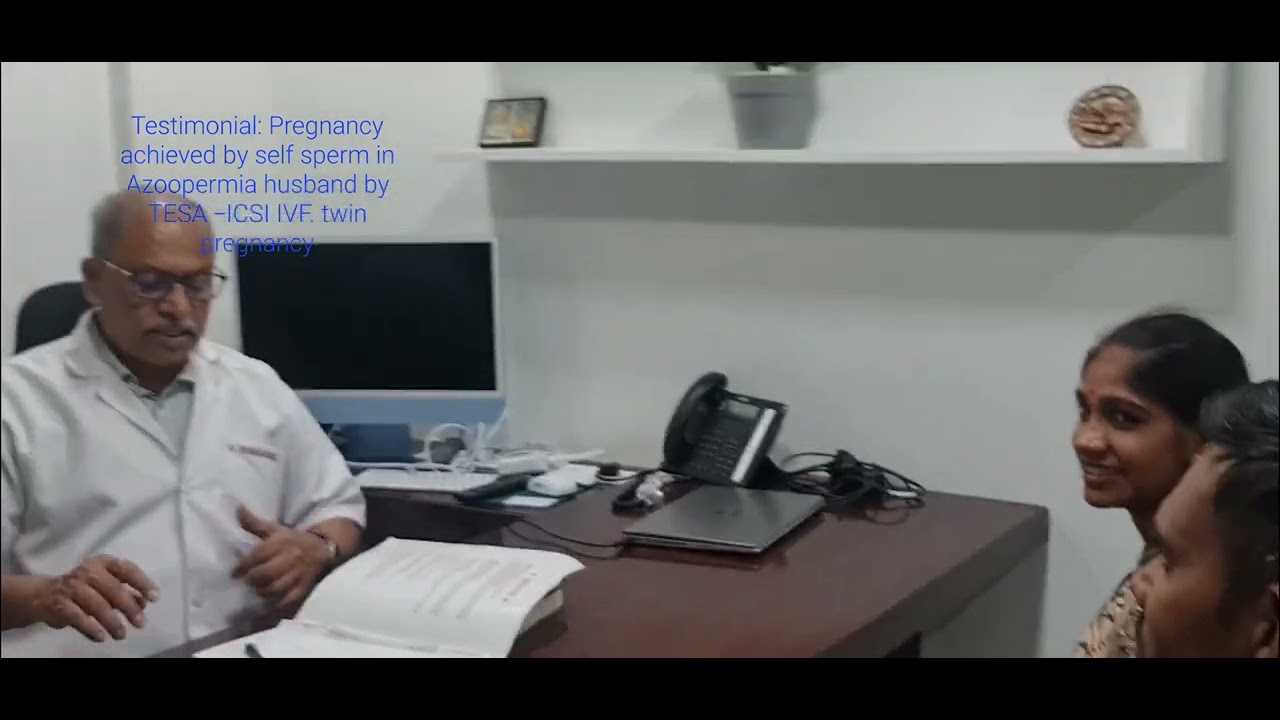 Testimonial : #pregnancy with self sperm in #nosperm in semen.