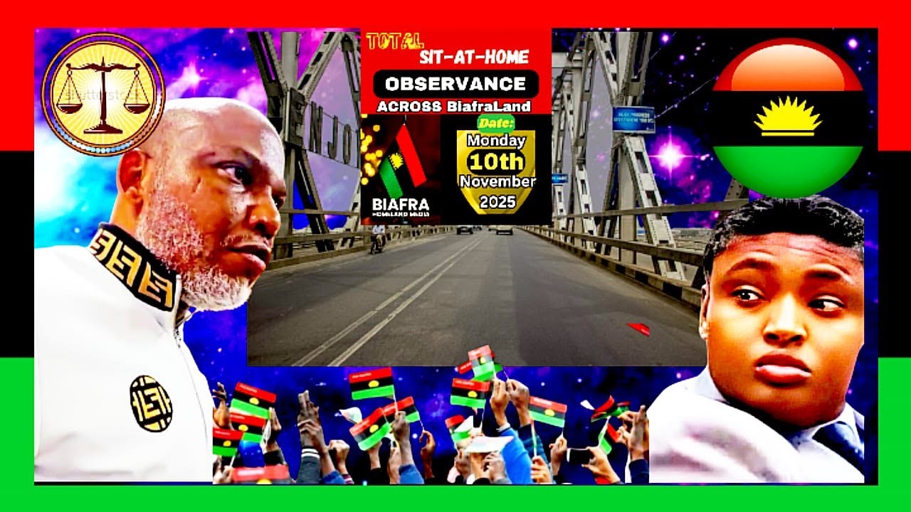 MONDAY SIT-AT-HOME: TRUMP WARNING IGNITED AS NIGERIA IGNORES CHRISTIAN GENOCIDE: BIAFRA STANDS FIRM