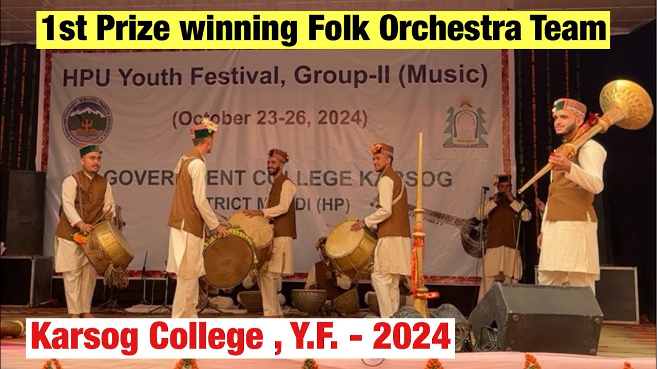 Folk Orchestra | Karsog College | Youth Festival 2024 | Karsog College | Speak Music