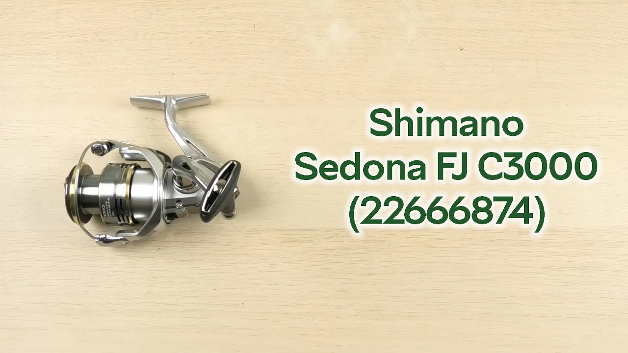 Розпаковка Shimano Sedona FJ C3000 3+1BB 5.01 (22666874)